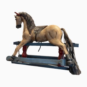Antique French Rocking Horse, 1860s