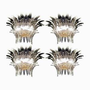 Palmette Sconces from Barovier & Toso, 1960s, Set of 4