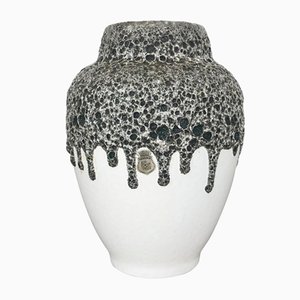 Vase Fat Lava Vintage en Poterie de ES Keramik, Allemagne, 1960s