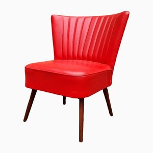 Roter Skai Cocktail Stuhl