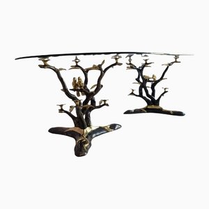 Bronze Bird Coffee Table by Willy Daro