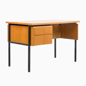 Eschenholz Schreibtisch, 1960er