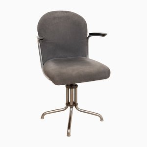 Grey Model 356 Office Chair by Wh. Gispen