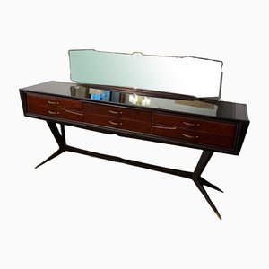Mid-Century Italian Chest of Drawers with Mirror