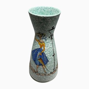 Vase Mid-Century en Céramique