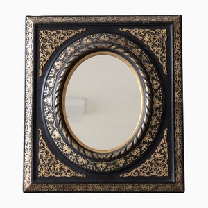 Antiker ovaler Napoleon III Spiegel