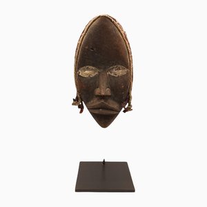 Mid 20th-Century Hand Carved African Tribal Mask