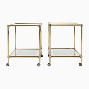 Side Tables from Belgo Chrom / Dewulf Selection, 1980s, Set of 2
