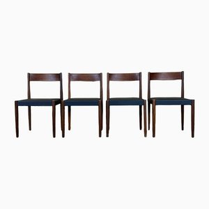 Chaises de Salon en Teck par Poul M. Volther pour Frem Røjle, Set de 4