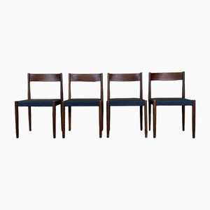Teak Dining Chairs by Poul M. Volther for Frem Røjle, Set of 4