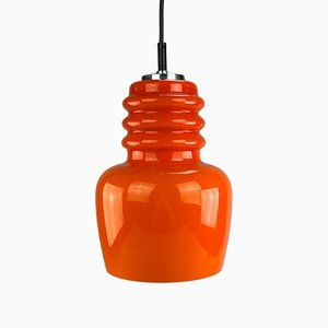 Mid-Century Space Age Glass Pendant Lamp from Peill & Putzler