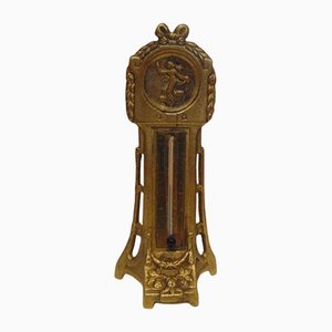 Brass Standing Thermometer