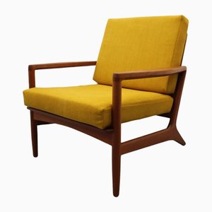 Vintage Danish Teak Lounge Chair, 1970s