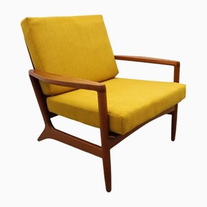 Poltrona vintage in teak, Danimarca, anni '70