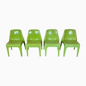Mid-Century Garden Chairs by Albert Brokopp for Wesifa, 1960s, Set of 4
