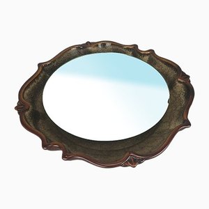 Space Age Ceramic Wall Mirror from Pan, 1970s