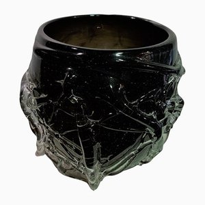 Glass Vase by Sandra Valere, 1990s