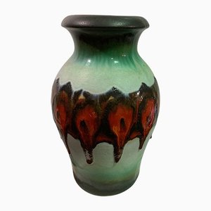 Vaso vintage in ceramica di Scheurich, Germania Ovest