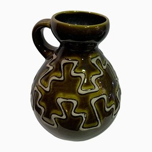 Vase Vintage en Céramique de Scheurich, Allemagne de l'Ouest, 1970s