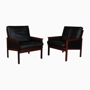 Lounge Chairs by Illum Walkelsø for N. Eilersen, Set of 2