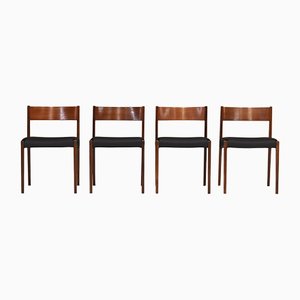 Dining Chairs by Poul Cadovius for Cado, Denmark, 1959, Set of 4
