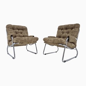 Mid-Century Armchairs by Peter Hoyte, 1970s, Set of 2