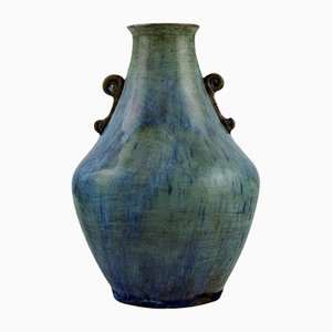 Art Deco Ceramic Vase by Felix-Auguste Delaherche