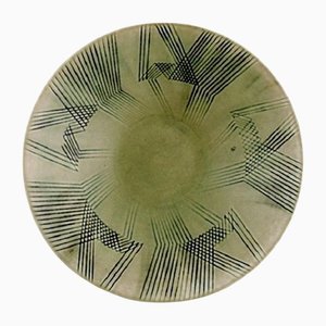 Glasierte Keramikschale von Carl Harry Stålhane für Rörstrand