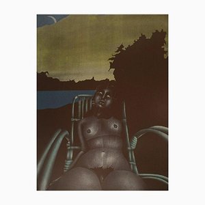 Paul Wunderlich, Nude, 20th Century, Color Lithograph