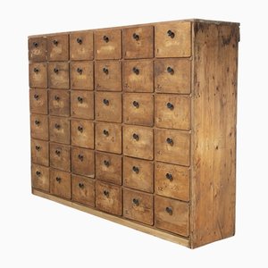 Belgian Workshop Chest of 36 Drawers, 1950s