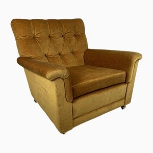 Goldener Vintage Sessel von G-Plan