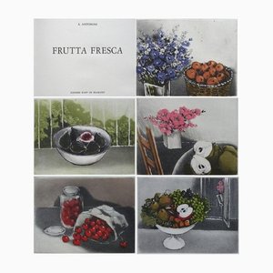 Grabados Annapia Antonini, Frutta fresca, 1988. Juego de 5