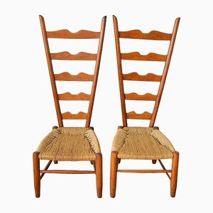 Dining Chairs by Gio Ponti for Casa E Giardino, 1939, Set of 2