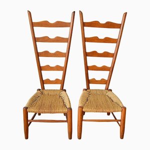 Set of Dining Chairs by Gio Ponti for Casa E Giardino, 1939
