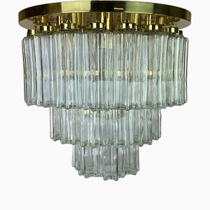 Glass Ceiling Lamp by Limburg