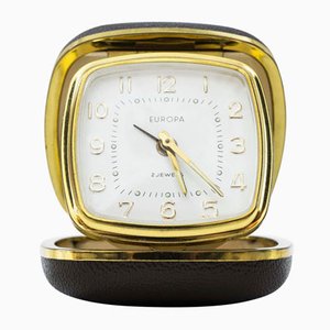 European Travel Alarm Clock, 1950s