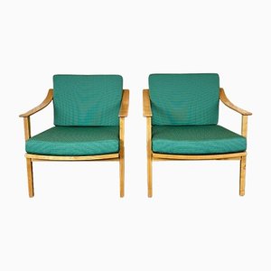 Dänischer Moderner Sessel, 2er Set