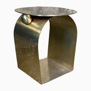 Tavolino da caffè scultoreo GOLDEN FISH di Alessandro Iovine, 2021