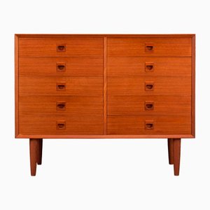 Danish Teak Chest of Drawers by E. Brouer for Brouer Møbelfabrik, 1960s