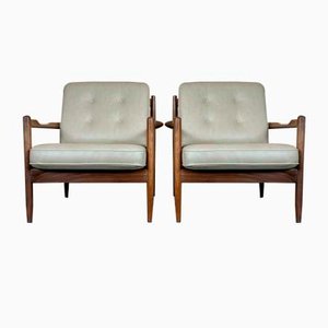 Danish Lounge Chair, Set of 2