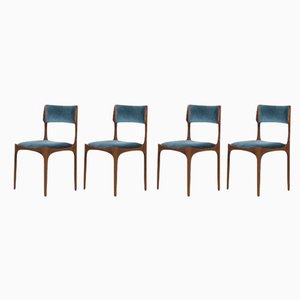 Italian Elisabetta Chairs by Giuseppe Gibelli, 1963, Set of 4