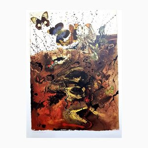 D'après Salvador Dali, Auvergne, 1969, Lithographie