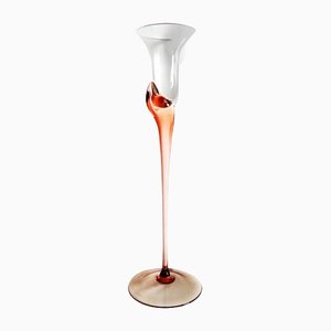 Art Nouveau Glass Candle Holder from WMF