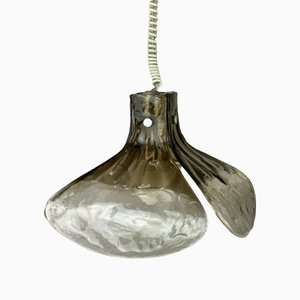 Mid-Century Glass Tulip Pendant Lamp from Kalmar Franken KG