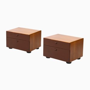 Boma Bedside Tables by Luca Meda for Molteni, 1970s, Set of 2