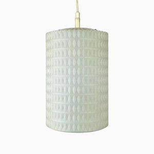 Mid-Century Space Age Plastic Honeycomb Ceiling Lamp from Erco