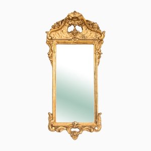 Antiker Spiegel mit goldenem Rahmen, 1920