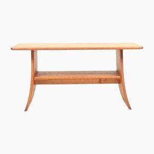 Table Basse d'Ébéniste Mid-Century en Chêne Massif, Danemark, 1950s