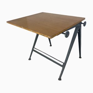 Vintage Reply Drafting Table by Wim Rietveld & Friso Kramer for Ahrend De Cirkel, 1950s