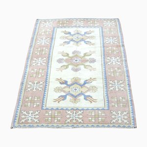 Tapis Vintage Rose Pastel & Beige, Turquie